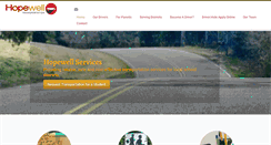 Desktop Screenshot of hopewelltransportation.com